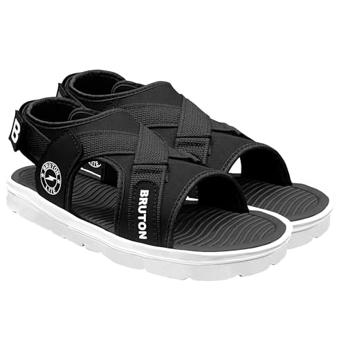 Image of BRUTON Men's Thong Sandals | Casual Open Toe Sandals for Men | Comfortable Daily Wear Footwear | Lightweight Summer Sandals