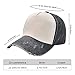 Custom Hats for Men, Mens Womens Hats Everyday Casual Hat Distressed Washed Retro Soft Fashionable, BlankBlack&Beige