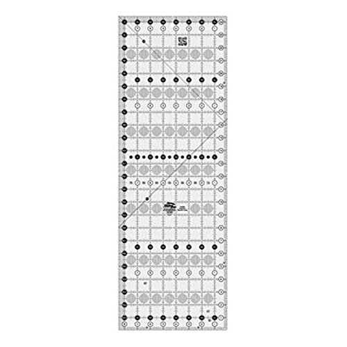 Règle Creative Grids 8 1/2 X 24 pour en finir avec les tissus mal coupés