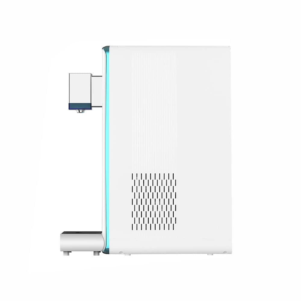 BEM IDA Wasserfilter & Wasserstoff-Ionisator, Direktanschluss, Umkehrosmose | Hydrogen durch Elektrolyse, UV-Desinfektion, Temperaturwahl 10–100°C, Touch-Bedienung, Tischgerät