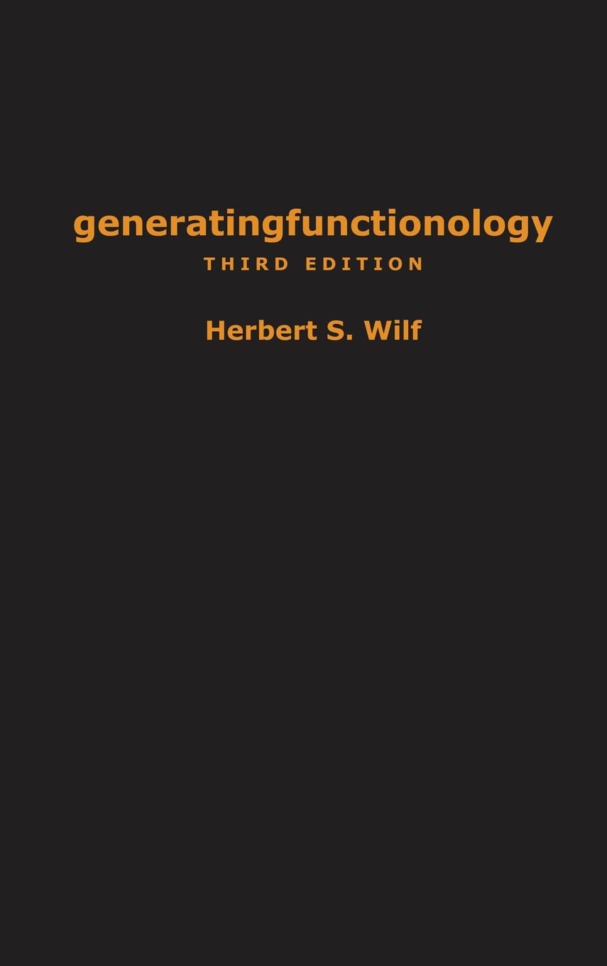 generatingfunctionology: Third Edition