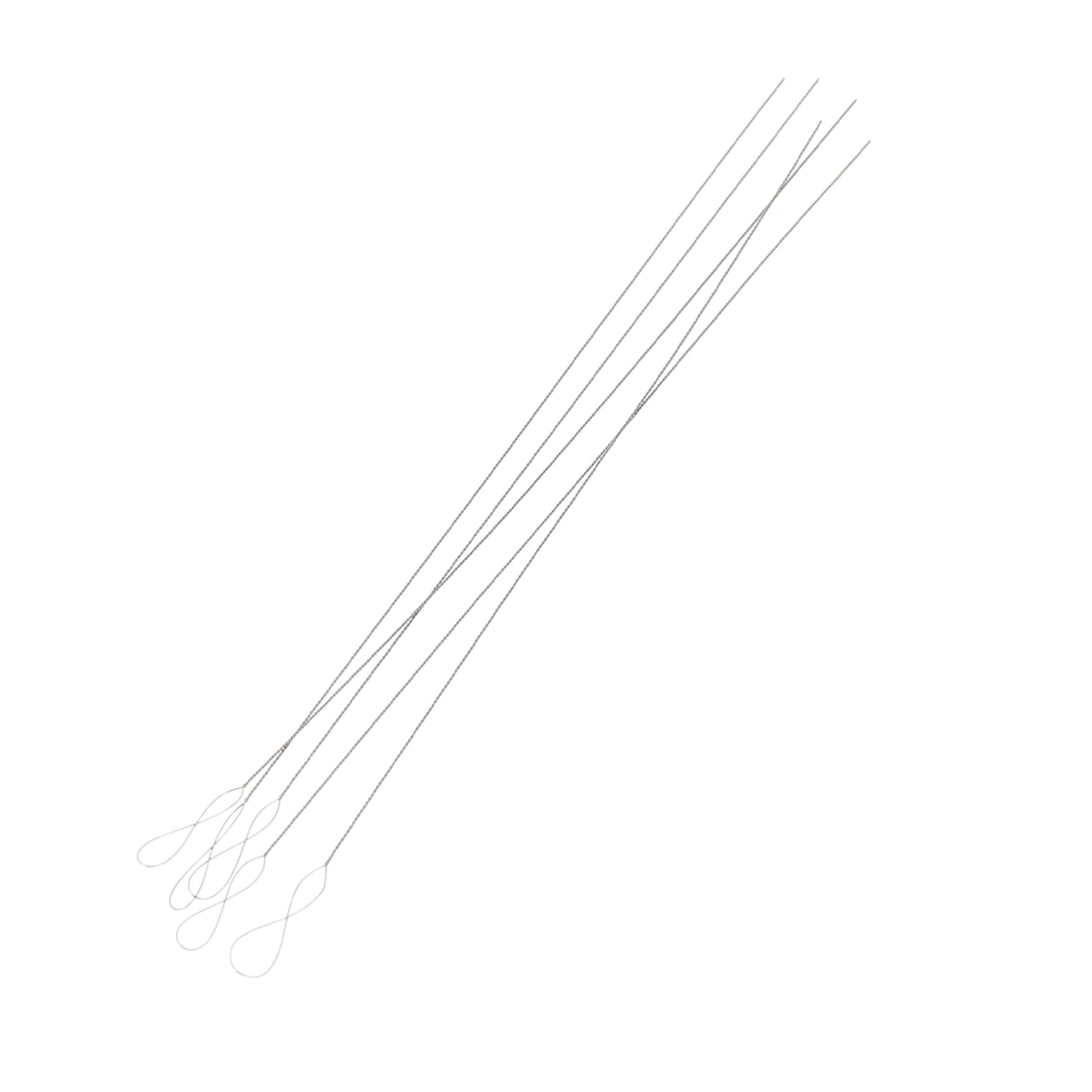 ERINGOGO 5 Pack Large Sewing Needles Iron Wire Embroidery Needles Essential Embroidery Supplies for Beading Projects