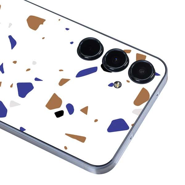 Skinit Decal Phone Skin Compatible with Galaxy A36 5G - White Terrazzo Design
