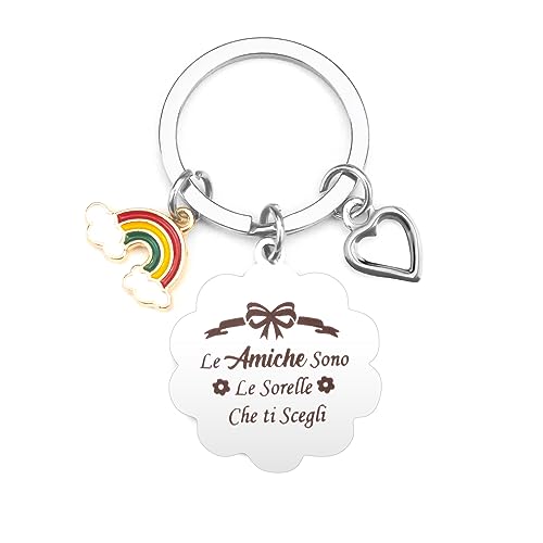 Regali Originali per Amiche,Regalo Amiche,Regali per Amiche,Portachiavi Amiche,Idee Regalo Amiche,Regalo Amica Compleanno,Regalo Migliore Amica Speciale Idee Regalo Amica Natale Laurea san Valentino