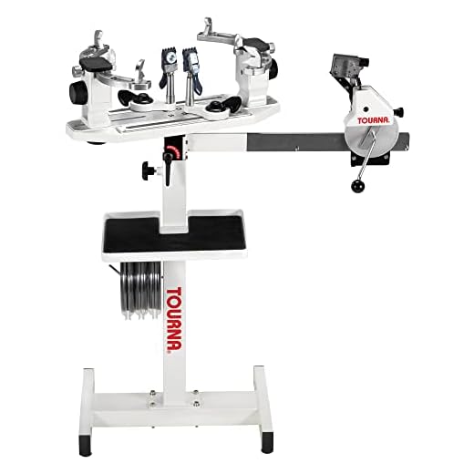 Tourna 350-CS Premium Crank Stringing Machine, White