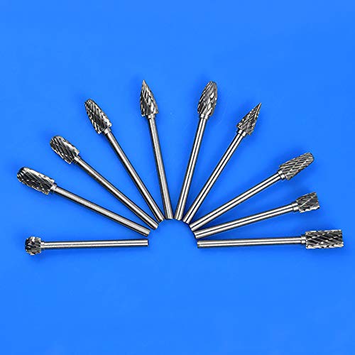 10 Piezas Fresas de Carburo de Tungsteno para Grabado y Corte miniatura 2