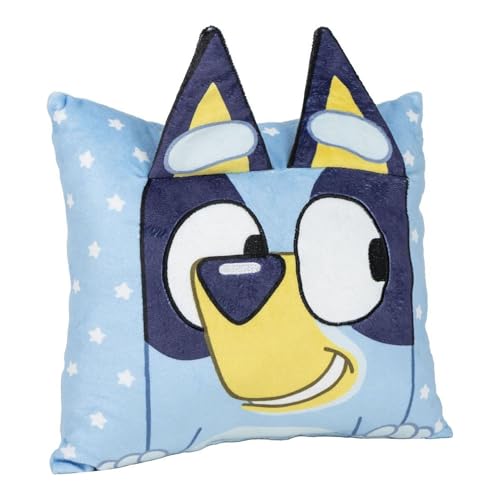 CERDÁ LIFE'S LITTLE MOMENTS / Cojín Bluey Original Forma y Diseño , Textura Suave y Agradable - Cojín Bluey Decoración Divertida para Niños y Fans