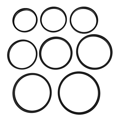 Juego de Adaptadores para Lentes de 8 Piezas en Metal, Anillos de Paso Ascendente de Filtros de 49 a 82 mm para Cámaras DSLR y sin Espejo miniatura 6