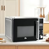 Uten 8-in-1 Air Fryer Microwave Combo - Large 25.4QT, 1800W Powerful, Programmable, Digital Display, Quick Heating, Black
