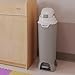 Foundations Hands Free Tall Diaper Pail with Airtight Lid - Durable & Odorless Diaper Disposal, Large Capacity, Holds up to 60 Newborn Diapers, Refill with Any Bags, Gray (9622057)