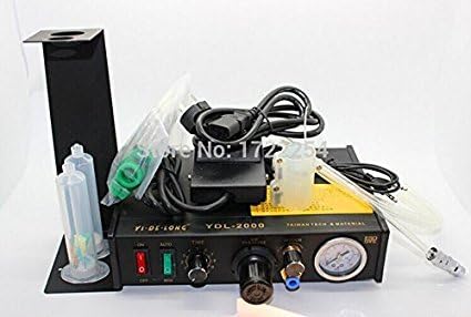 CGOLDENWALL YDL-2000 semi-automatic glue machine by gum machine dispensing controller