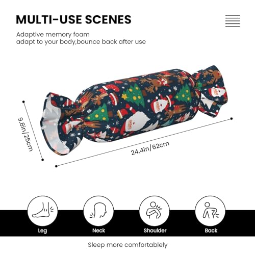 Almohada de espuma viscoelástica negro tamaño único miniatura 3