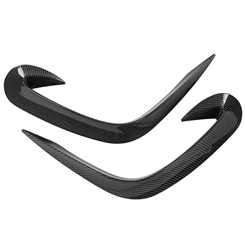 Fog lamp trim, cubierta estilo fibra de carbono para 2022+, con material ABS para durabilidad y protección miniatura 4