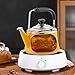 Yellow Tea Kettle for Stove Top, Stainless-Steel Whistling Teapot, Works for All Stovetops, Tea Pot for Hot Water for Coffee or Tea(2L)