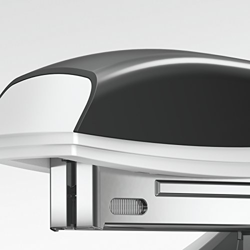 Leitz Mini Stapler, 10 Sheet Capacity, Ergonomic Metal Body, Includes Staples, WOW Range, 55282001 - Pearl White - Image 2
