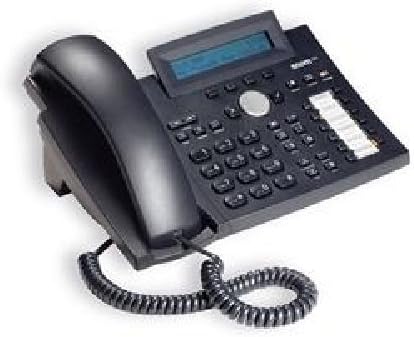 SNOM Phone 2 line LCD 47 keys Black 3038 / SNO-320-BK /