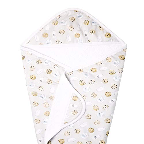 Image of Copper Pearl Hooded Bath Towels Premium Knit/Terry Cloth Baby Towels with Hood, Pockets, and Cool Designs - Great to Gift and Make Bath Time Fun - Baby Bath Towel, Chip