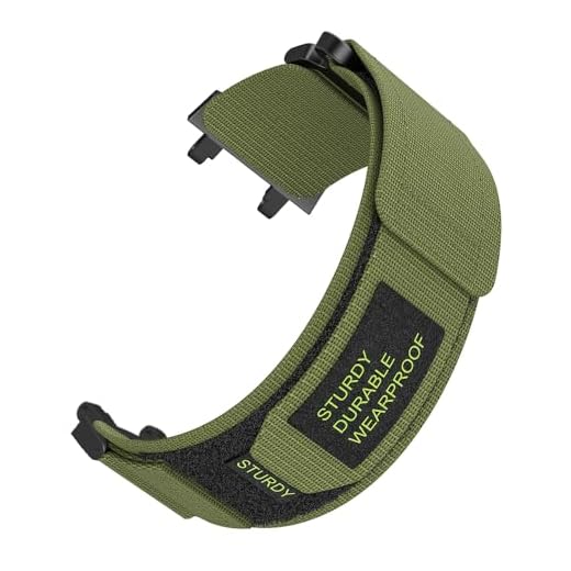 WIIKAI Bracelet de Rechange Compatible avec Amazfit T-Rex 2 Bracelets de Montre de Rechange.(Armée verte)