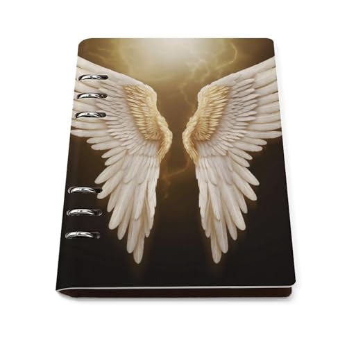 Cuaderno A5 de hojas sueltas para escribir diarios y organizar tus proyectos de forma plana