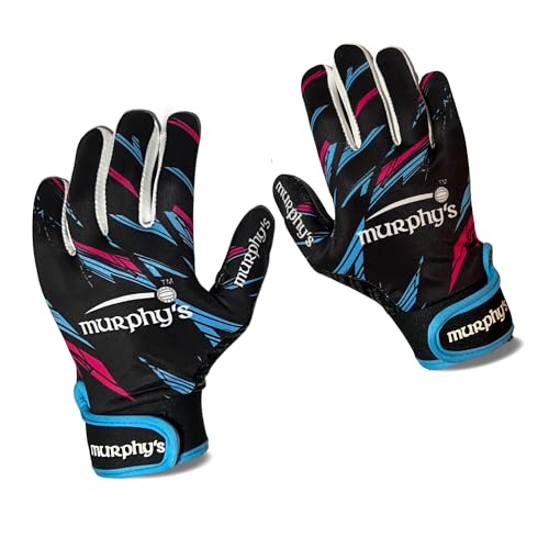 Murphy's Gaelic Fußballhandschuhe Kinder Schwarz Blau Rosa