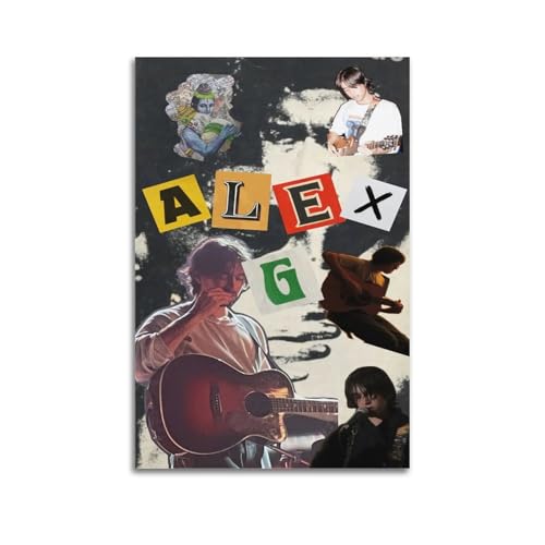 LPOHJD Impression sur toile Alex G DsuPrinting - Affiches d'art pour chambre - Esthétique - Sans cadre - 20 x 30 cm