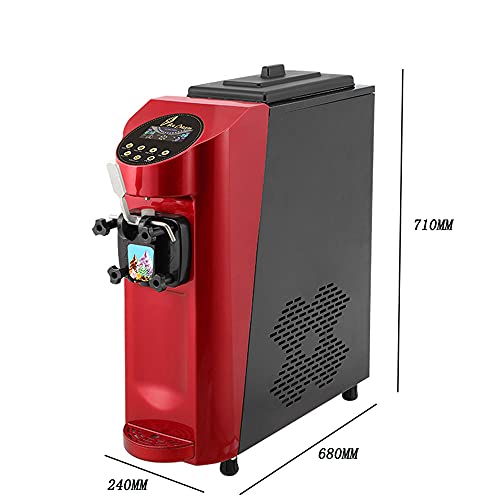 1000W Desktop Automatische Eismaschine, Kommerzielle vollautomatische Mini Soft Serve Maker, Küche Elektrische… – Bild 3