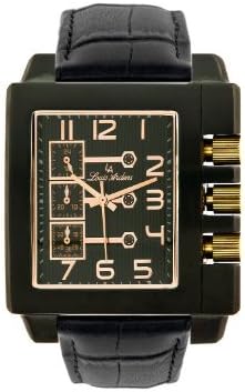 Louis Ardens Men's Carrara Leather Strap Watch