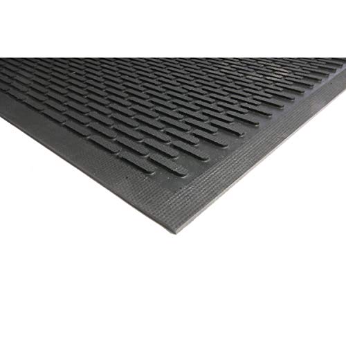 Preisvergleich Produktbild Schmutzfangmatte - Gummi, schwarz - LxB 1750 x 1150 mm