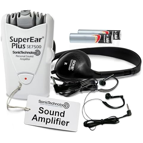 SuperEar Plus SE7500 Personal Sound Amplifier Cover