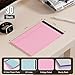 MuiAng Note Pads 5x8 Inch 3 Pack Colored Small Legal Pads 5x8 College Ruled Notepads 5x8 Lined Notepad 30 Sheets Small Writing Pads Pink/Purple/Blue Pad of Paper for Home, Office, School