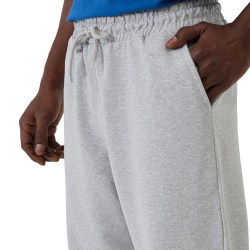 ROSS CAMP Jogginghose Herren – Sporthose Lang Baumwolle, Freizeithose Trainingshose, Sweatpants Jogger, Laufhose Breite Modern(Grau, XL)