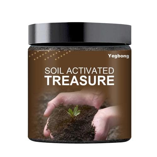 PW TOOLS Soil Activated Treasure-You Will Be Amazed, 100g/200g Soil Improver, Premium Soil Activators for Raised Garden Beds, Potting Mix, Lawns and Gardens