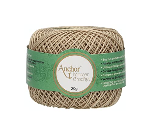 Anchor Filato per Uncinetto, 100% Cotone, 831