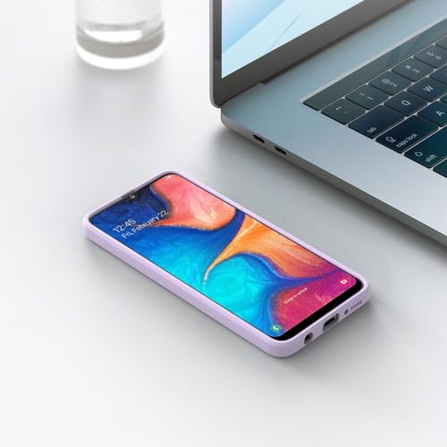 Image of for Samsung Galaxy A20 Case Purple, A30 Case Scratch Resistant with Soft Touch, Slim Thin Phone Cover for Samsung Galaxy A20 A30