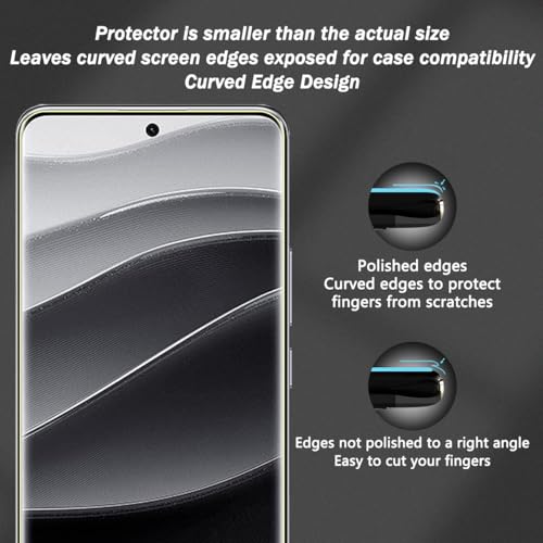 Zerrshoo 2+2 Pièces Verre Trempé pour Xiaomi Redmi Note 14 Pro+/14 Pro Plus – vue 5