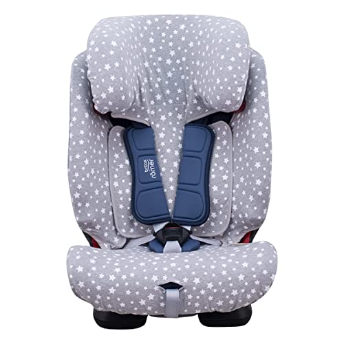 JYOKO Kids Funda Compatible con Romer Advansafix IV M R White Star