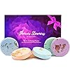 Cleverfy-Aromatherapy-Shower-Steamers-Variety-Pack-of-6-Shower-Bombs-with-Essential-Oils-Purple-Set-Lavender-Watermelon-Grapefruit-Menthol-Eucalyptus-Vanilla-Sweet-Orange-Peppermint Cleverfy Shower Steamers Aromatherapy - Variety Pack of 6 Shower Bombs with Essential Oils. Self Care Christmas Gifts for Women and Stocking Stuffers for Adults and Teens. Purple Set