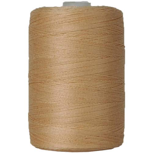 Image of ThreadArt Cotton Quilting Thread, 1000M 50 /3, Light Beige 803 | Long staple cotton thread for quilting, sewing and serging. Low-lint, smooth thread for clean stitches and strong seams.