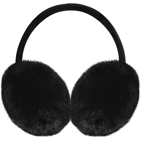 Lainlight Faux Fur Ear Muffs Cover
