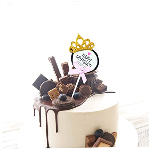 TOGEVAL Topper De Casamento 25 Pçs Decoração De Casamento Decoração De Carta Topper De Cupcake De An
