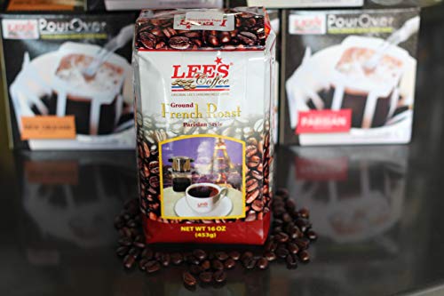 Café en grano French Roast Lee's Coffee 12 oz miniatura 5