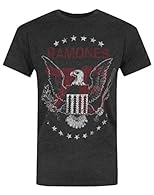 Official Ramones merchandise Slim Fit Crew Neck Short Sleeve Officially licensed merchandise