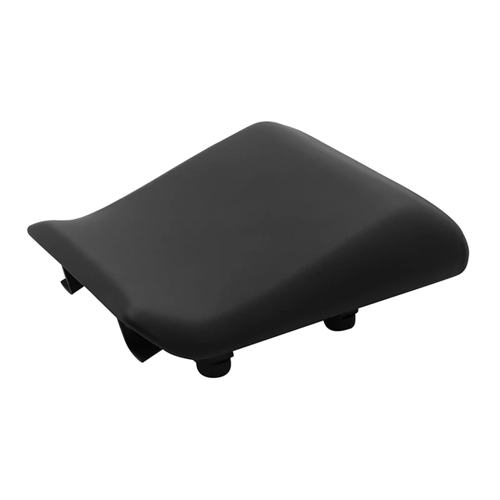 Asiento trasero de moto con acabado premium negro 7