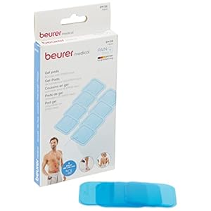 Beurer EM 59 Heat gelpads, nabestelset met 8 zelfklevende gelpads voor gebruik met EM 59 Heat digitaal TENS/EMS-apparaat…