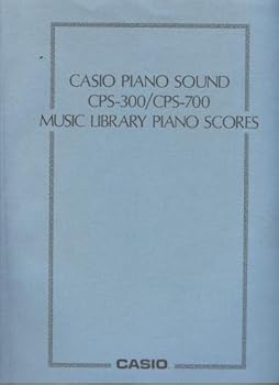 Paperback Casio Piano Sound CPS-300/CPS-700 Music Library Piano Scores Book
