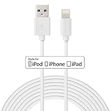 Nekmit Lightning Cable, Apple MFi Certified iPhone Charger (10ft) for iPhone, iPad and More