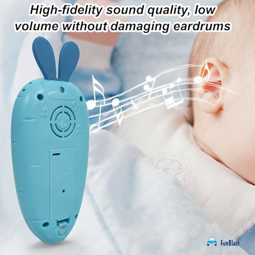 Image of FunBlast Cartoon Musical Mobile Phone for Kids, Mobile with Light & Sound Toys for Babies | Educational Toys for Kids 3+ Years /Boys /Girls-1 Unit (Blue)