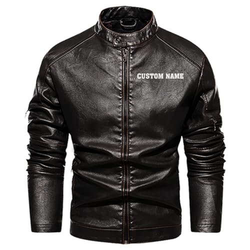 Proud US Army. Veteran-Gift-Personalized Mens PU Leather Vest Coat Custom Jacket3