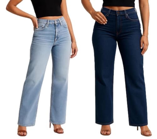 Valvari Mid-Low Rise Stretch Jeans Valvari Slim Fit Sculpting Denim Pants Comfort Flexible Straight Leg