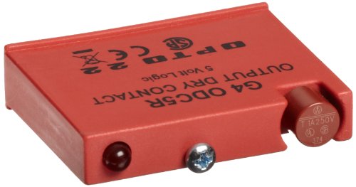 Opto 22 G4ODC5R G4 Reed Relay Output, Normally Open, 5 VDC Logic, 1500 VDC I/O Isolation, 14mA Logic Input Current